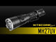 NiteCore MH27UV Rechargeable LED Flashlight w/ Red, Blue, and UltraViolet Light - 1000 lumens