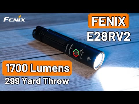 Fenix E28R V2.0 1700 Lumens USB-C Rechargeable EDC Flashlight