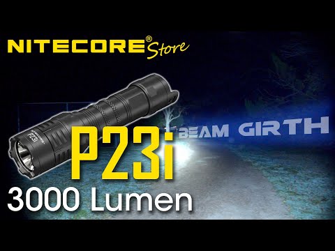 NITECORE P23i 3000 Lumen Rechargeable Flashlight