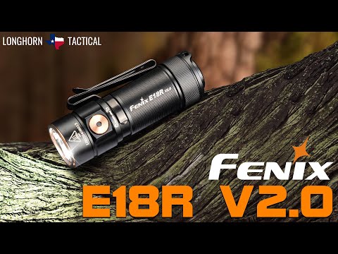 Fenix E18R V2.0 1200 Lumen USB-C Rechargeable EDC Flashlight