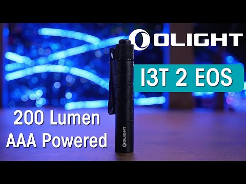 Olight i3T 2 200 Lumen EDC Flashlight, Use 1x AAA