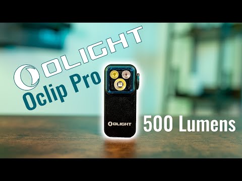 500 lm usb rechargeable flashlight Olight Oclip Pro Rechargeable Clip-On Light (Black)