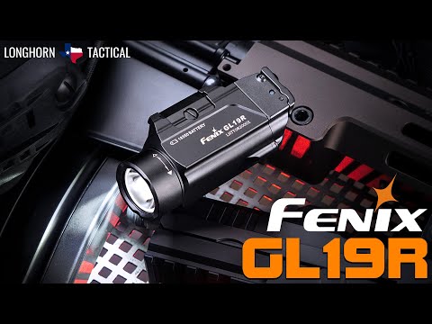 Fenix GL19R 1200 Lumen Rechargeable Rail Mount Flashlight