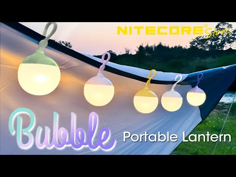 NITECORE Bubble Portable and Lightweight Rechargeable Camping Lantern