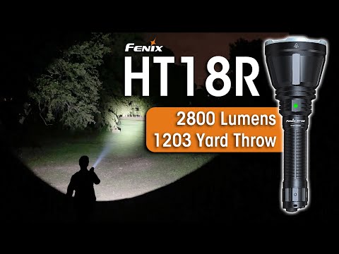 Fenix HT18R 2800 Lumen Long-Range Rechargeable Hunting Light