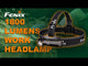 Fenix HM61R V3.0 1800 lumen Rechargeable Work Headlamp