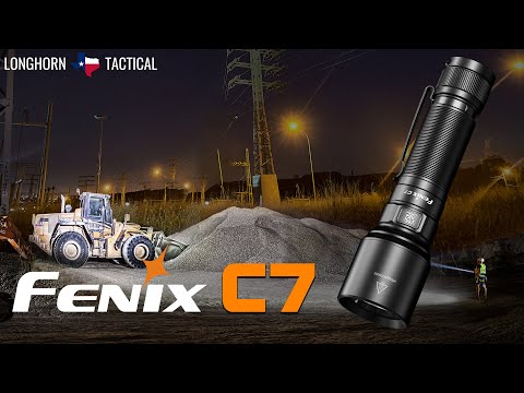 Fenix C7 3000 Lumen USB-C Rechargeable EDC Flashlight – Longhorn