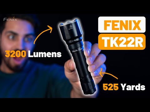 Fenix TK22R 3200 Lumen USB-C Rechargeable Tactical Flashlight