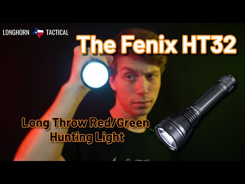 Fenix HT32 2500 Lumens White, Green and Red Hunting Light