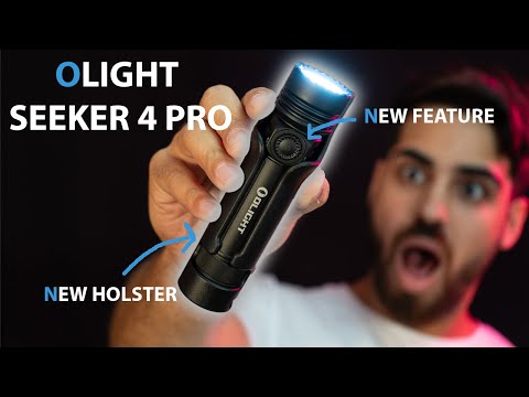 Olight Seeker 4 Pro 4600 lumen USB-C Rechargeable flashlight