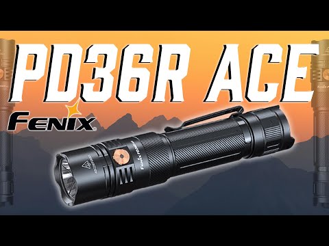 Fenix PD36R ACE 3000 Lumens Multi-Mode Rechargeable Tactical