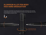 Fenix TK21R Tactical Flashlight + Halberd T5 Pen Kit