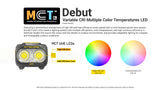 Nitecore UT27 MCT Pro 800 lumen 3 Color Temperatures Running Headlamp