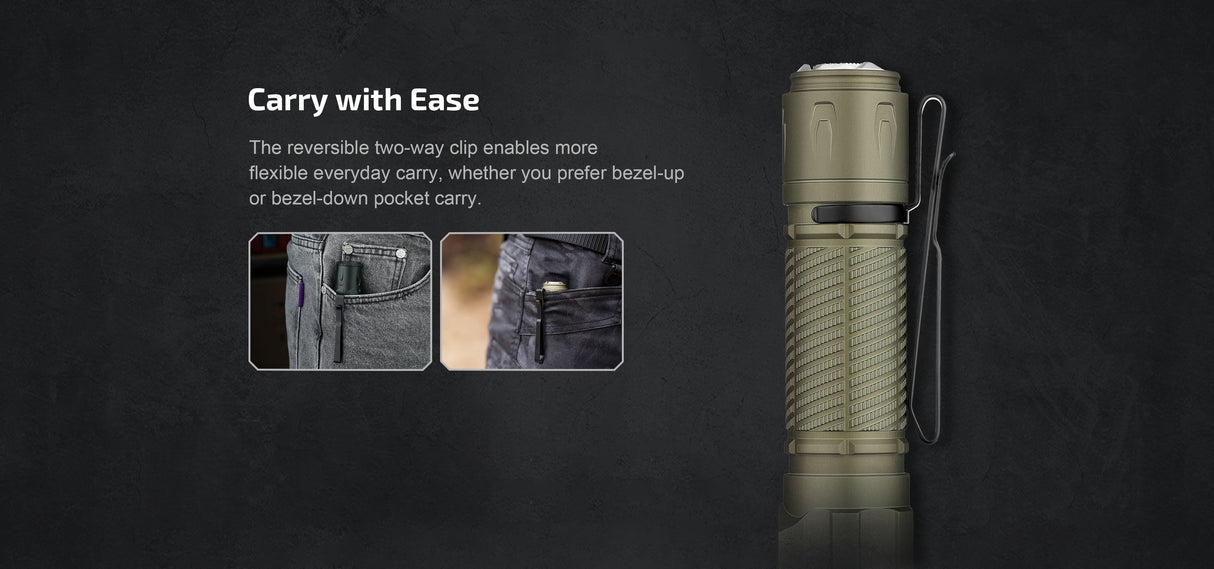 Olight Warrior Ultra 2500 Lumen Rechargeable Tactical Flashlight
