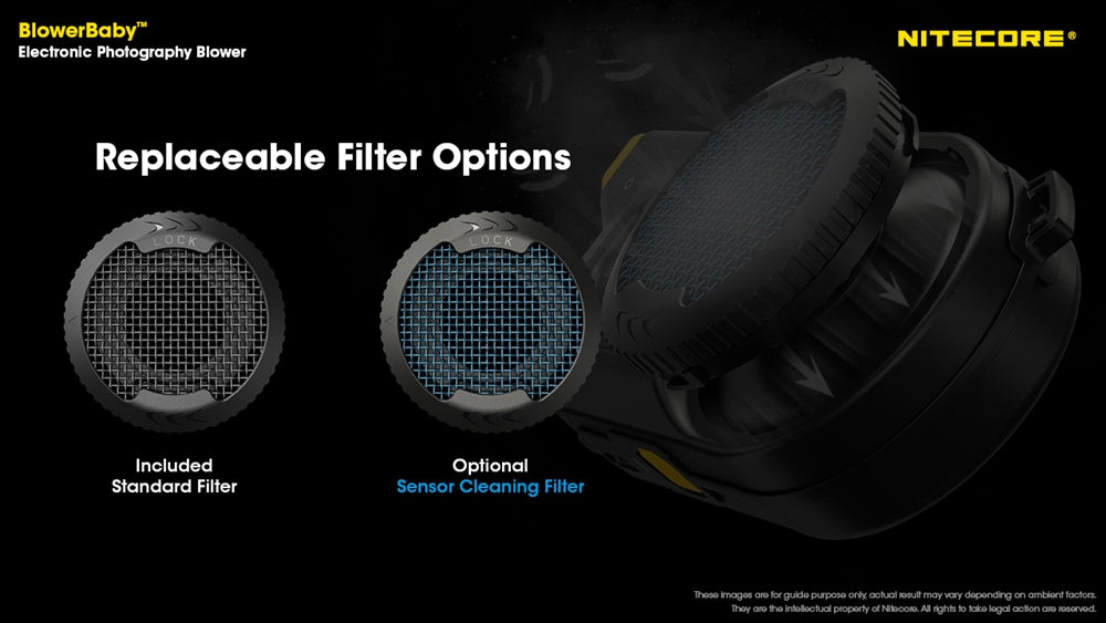 Nitecore Blowerbaby CMOS Air Filter