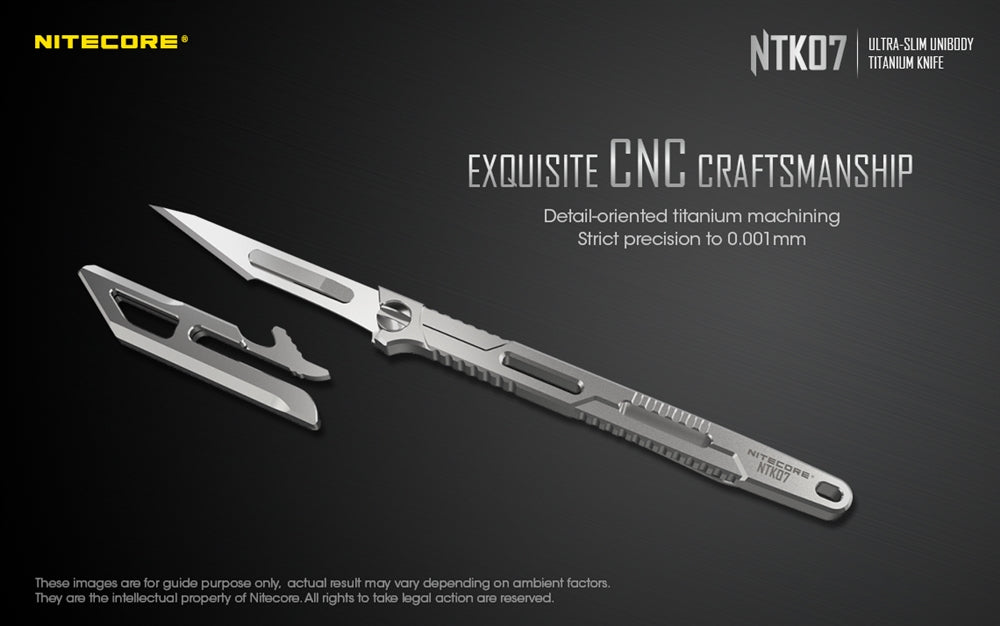 NITECORE NTK07 Titanium Knife