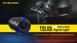 NITECORE TSL10i Signal Light Tailcap for P20i, and i4000R