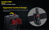 NITECORE NTH25 Rotary Flashlight Holster with Adjustable Belt Clip