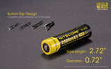 NITECORE NL1823 2300mAh High Capacity 18650 Rechargeable Battery