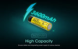 NITECORE NL1836HP 3600mAh Rechargeable 18650 Battery