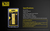 NITECORE NL2150 21700 5000mAh Rechargeable Li-ion Battery