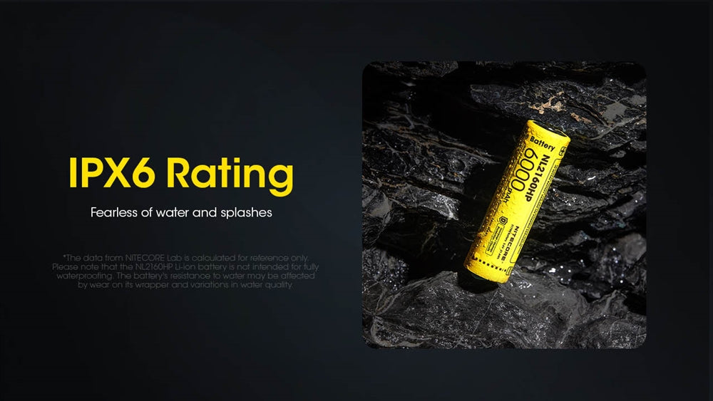 Nitecore NL2160HP 6000mAh Rechargeable 21700 Battery