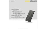 NITECORE NB10000 Gen 2 QC USB/USB-C Dual Port 10000mAh Power Bank