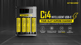 Nitecore Ci4 Four Slot Universal Battery Charger