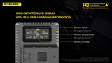 Nitecore FX3 2-Slot USB-C Battery Charger for Fujifilm X-T4