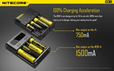 NiteCore NEW i4 Intellicharger Universal Charger for 18650 RCR123A 17650 17670 14500 AA AAA and more