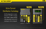 NiteCore NEW i4 Intellicharger Universal Charger for 18650 RCR123A 17650 17670 14500 AA AAA and more