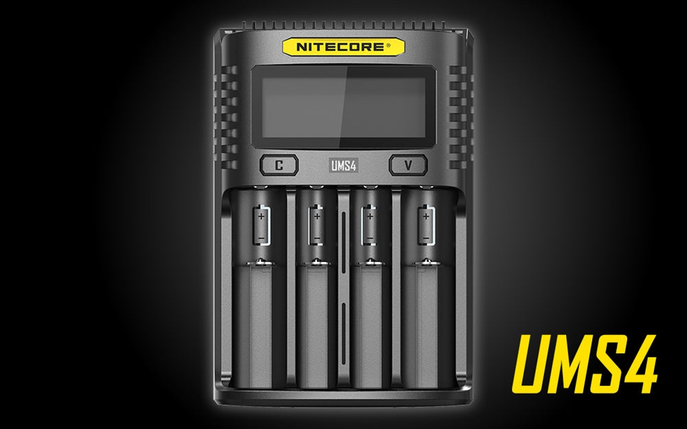 NITECORE UMS4 Intelligent USB Four Slot Superb Battery Charger