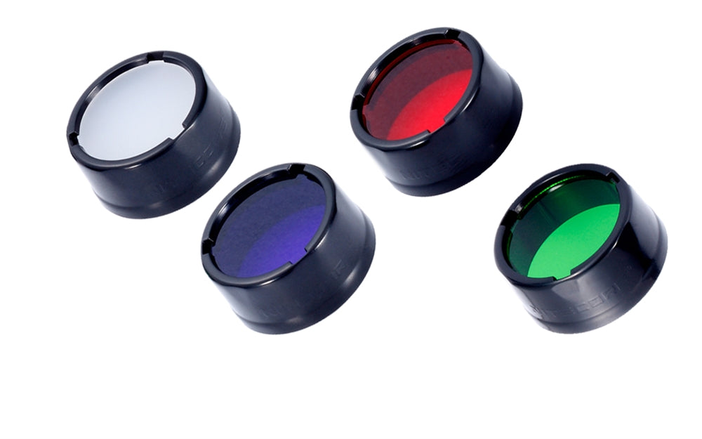 Nitecore Filtro Diffusore Verde NFG25 – Per Torce Con Testa Da 25.4 Mm