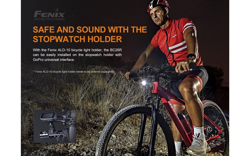 Fenix BC26R 1600 Lumen Rechargeable Bike Light