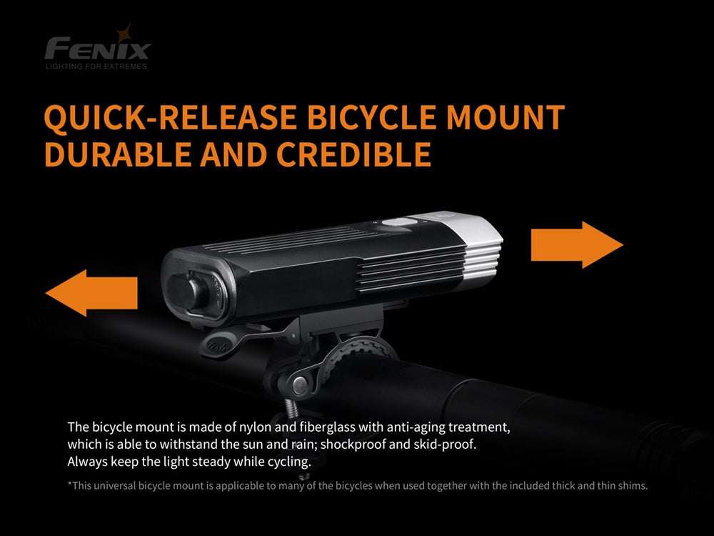 Fenix BC30 v2.0 2200 Lumen Dual Beam Bicycle Light with Wireless Remote