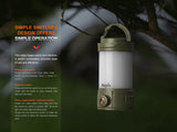 Fenix CL26R Pro 650 lumens Rechargeable Camping Lantern