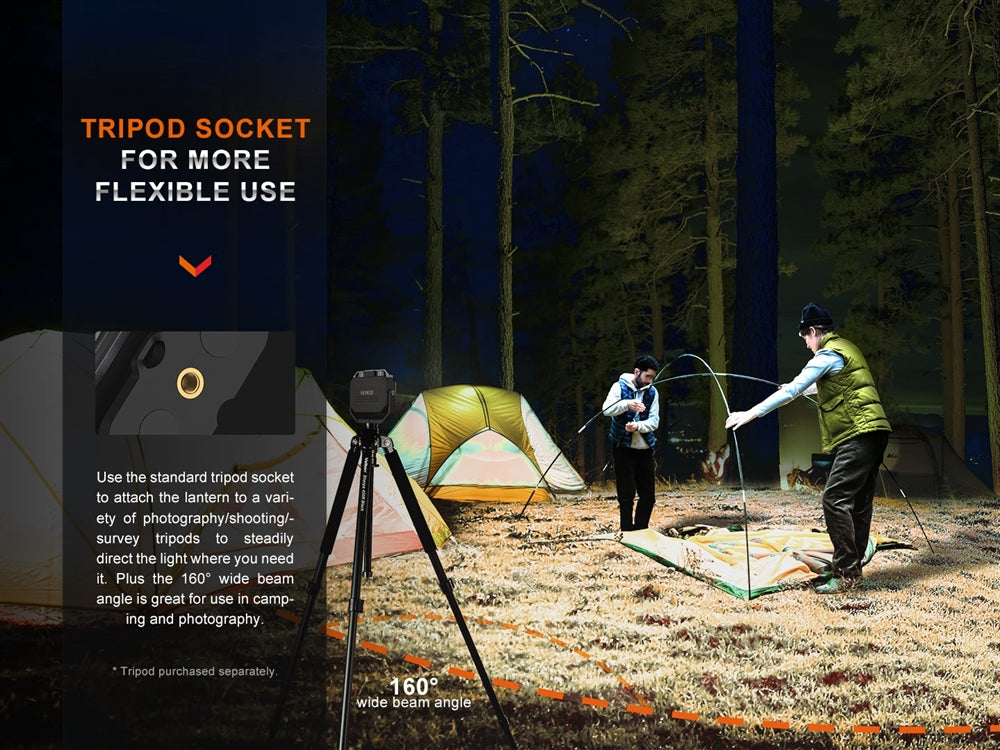 Fenix CL28R 2000 Lumen 2-in-1 Outdoor Lantern Work Light