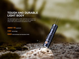 Fenix E09R 600 Lumen USB-C Rechargeable Keychain Flashlight