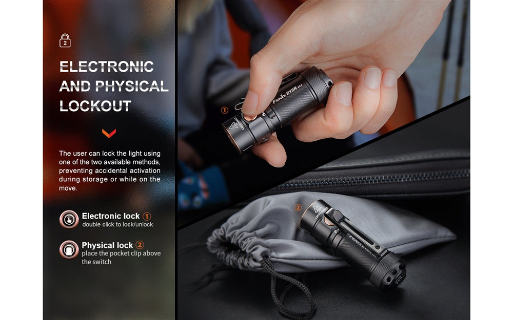 Fenix E18R V2 Rechargeable LED Flashlight – Inner Mountain