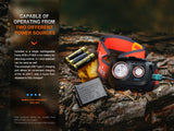 Fenix HL32R-T 800 Lumen USB-C Rechargeable Running Headlamp