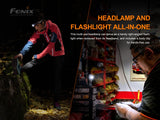 Fenix HM50R v2.0 700 Lumen Rechargeable Headlamp with Red Light