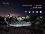 Fenix HM60R 1200 Lumen Rechargeable Headlamp with Red Light