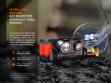 Fenix HM65R-DT 1500 Lumen Rechargeable Trail Running Headlamp