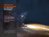 Fenix HM65R-DT 1500 Lumen Rechargeable Trail Running Headlamp