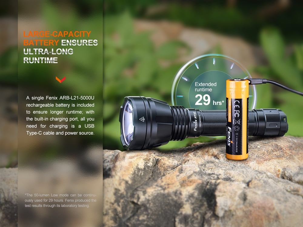 Fenix HT32 2500 Lumens White, Green and Red Hunting Light