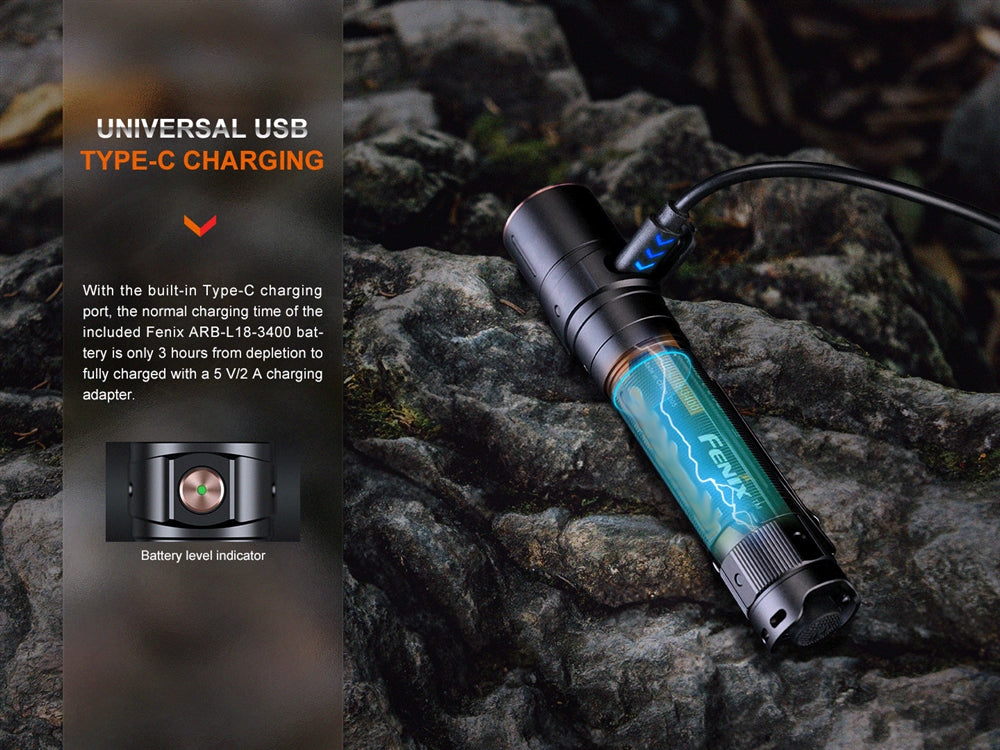 Fenix LD30R 1700 Lumen EDC Rechargeable Flashlight – Longhorn Tactical