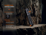 Fenix LD30R 1700 Lumen Everyday Carry Rechargeable Flashlight