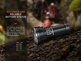 Fenix LR40R V2.0 15,000 Lumen Super Bright Rechargeable Flashlight