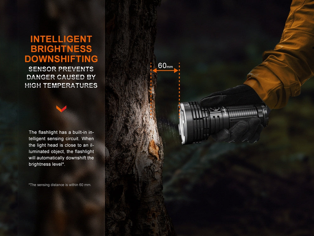 Fenix LR40R V2.0 15,000 Lumen Super Bright Rechargeable Flashlight