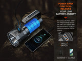 Fenix LR60R 21,000 Lumen Super Bright Long-Range Rechargeable Flashlight